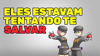 A EQUIPE ROCKET ERAM OS MOCINHOS EM POKÉMON