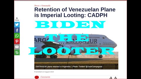 BIDEN CARRIES OUT IMPERIALIST AGENDA IN SOUTH AMERICA~!