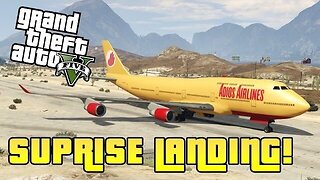 GTA V - Surprise Landing!