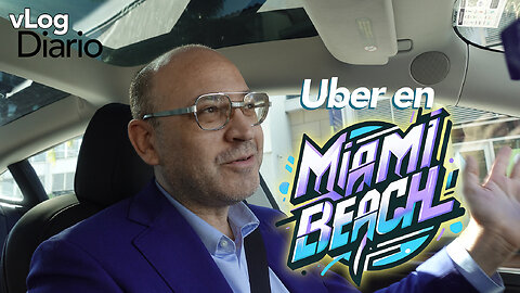 Conduciendo un Tesla para Uber en Miami Beach