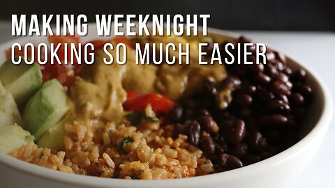 you can be creative with weeknight meals