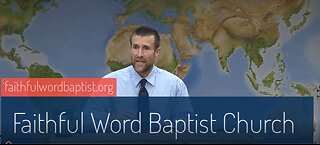 02.14.2024 Deuteronomy 31: Moses & Joshua Appear Before God & Encourage Israel | Pastor Steven Anderson, Faithful Word Baptist Church