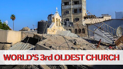 Israel Targets Christians & Bombs World's 3rd Oldest Church as Genocide Continues