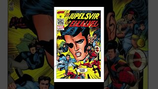 ELVIS PRESLEY SUPERHERO COMIC COVERS 04 #shorts