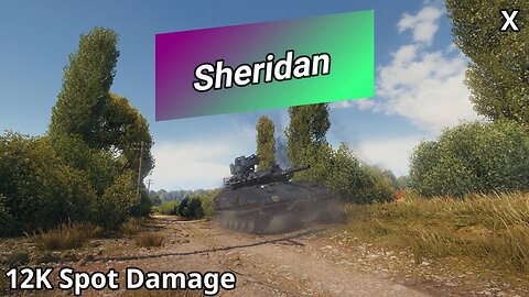 XM551 Sheridan (12K Spot Damage) | World of Tanks