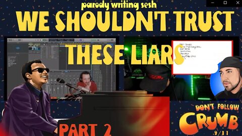 Parody live writing sesh part 2 with Jeranism
