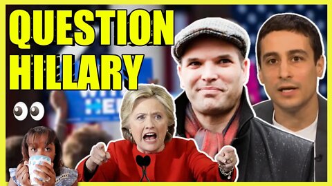 Matt Taibbi & Aaron Maté QUESTION Hillary Clinton Media (clip)