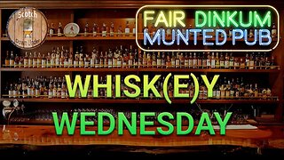 #whiskywednesday at the Fair Dinkum Munted Pub 2🥃