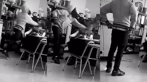 HIGH SCHOOOL STUDENT SLAPS TEACHER FOR TAKING VAPE PEN!(GRAPHIC)