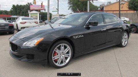 2014 Maserati Quattroporte GTS Start Up, Exhaust, and In Depth Review