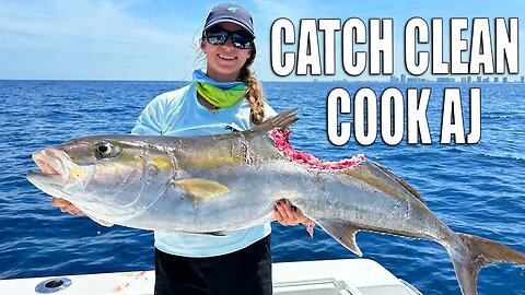 How To Catch Clean Cook Parasite Infested Fish - Amberjack