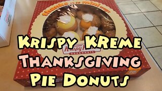 Krispy Kreme Thanksgiving Pie Mini Donuts