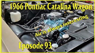 66 Pontiac Catalina Wagon part 93: Air Ride is tricky