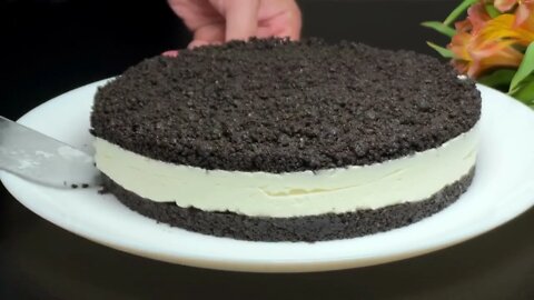 Шоколадный торт Oreo! Вкусный десерт без выпечки и сгущенки