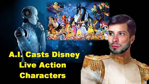 AI Casts Disney Live Action Characters