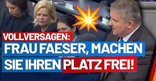 Rücktritt jetzt! Nancy Faeser hat auf allen Ebenen versagt! Martin Hess - AfD-Fraktion im Bundestag