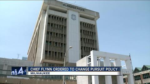 MKE officials react to commission's directive on pursuit policy changes