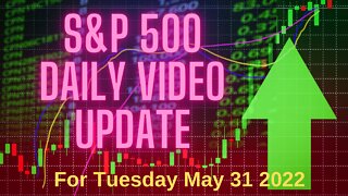 Daily Video Update for Tuesday, May 31, 2022.