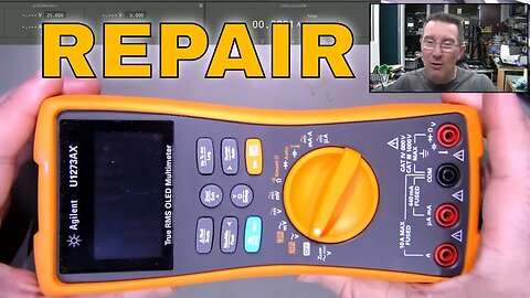 EEVblog 1564 - Agilent/Keysight U1273AX Multimeter Repair