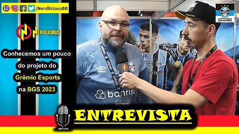 🎙️ ENTREVISTA! Conhecemos o projeto da nossa equipe GRÊMIO E-SPORTS na Brasil Game Show. Confira!