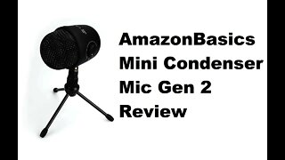 Amazonbasics Desktop Mini Microphone review Gen2