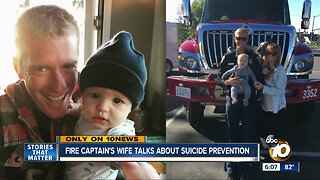 CAL FIRE Captain's wife talks about his suicide and her efforts to raise awareness