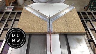 How to make a mitre sled with perfect zero clearance