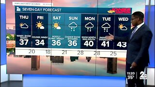 WMAR-2 News Weather at 11