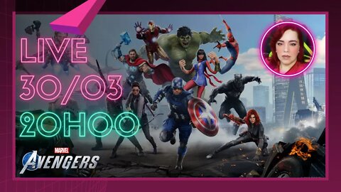 Avengers - O jogo - Jogando pela 1ª Vez - LIVE