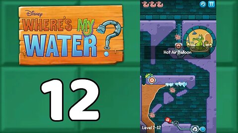 Where's My Water? Swampy - Streched Thin Level 12 | 3 stars walkthrough