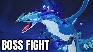 [Genshin Impact] Stormterror Dvalin Boss Fight - First Attempt