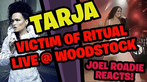 Tarja "Victim Of Ritual" (Live At Woodstock) - "Act II" - Roadie Reacts