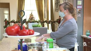 Wellington woman cooks lasagna for families in need