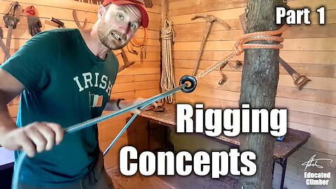 Rigging Concepts in Tree Work Part 1: Compression, Vectors, Shock Load, Letting it Run...