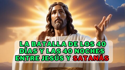 ✝️Reflexiones sobre la Resistencia de Cristo🙏 LA BATALLA DE 40 DÍAS Y 40 NOCHES ENTRE JESÚS Y SATAN