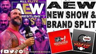AEW New Show and BRAND SPLIT for CM Punk Return? | Clip from the Pro Wrestling Podcast Podcast #aew