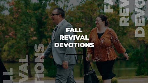 Fall Revival Devotion | Day 3 | Jared Carpenter