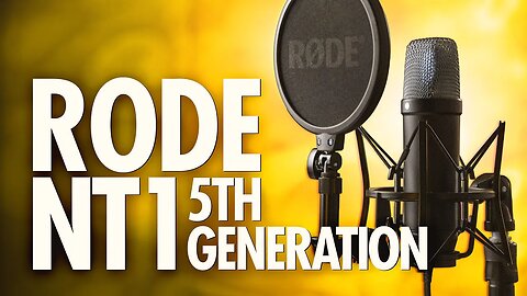 RØDE NT1 5th Generation for Podcast, Voice Over, and Spoken-Word Audio
