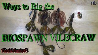 Ways to Rig Soft Plastic Craws