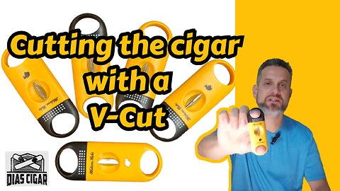 #21 Cutting the cigar with a V-Cut