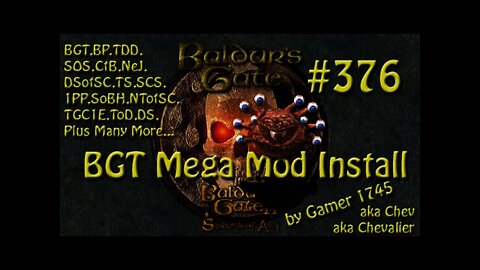 Let's Play Baldur's Gate Trilogy Mega Mod Part 376