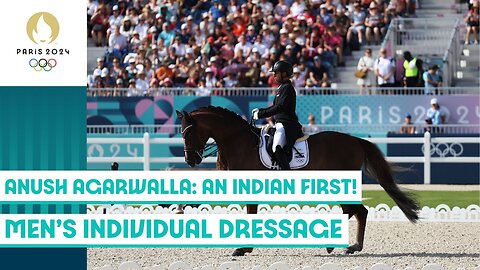 India's Anush Agarwalla bows out of equestrian dressage qualifier 🐎 | Paris 2024 highlights