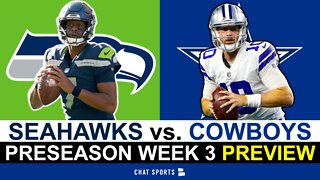 Dallas Cowboys vs. Seattle Seahawks Preview, Prediction & Watch To Watch For