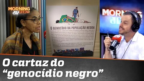 Adrilles Jorge confronta Marina Silva sobre “genocídio negro”