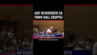 AOC Blindsided As Town Hall ERUPTS!