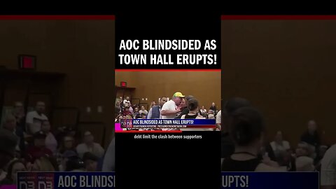 AOC Blindsided As Town Hall ERUPTS!