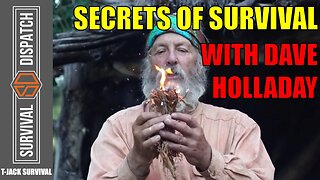 Dave Holladay: How to Create Fire with Just a Hand Drill | TJack Survival