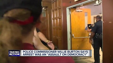 'Yesterday this happened to me. Today this could happen to you,' Detroit Police Commissioner responds after his arrest at meeting