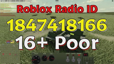 Poor Roblox Radio Codes/IDs
