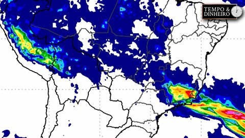 Chuvas permanecem sobre região Sudeste e MG com mais granizo